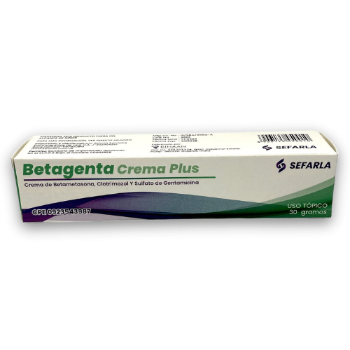 BETAGENTA PLUS BETAMETASONA CLOTRIMAZOL GENTAMICINA CREMA 30GR